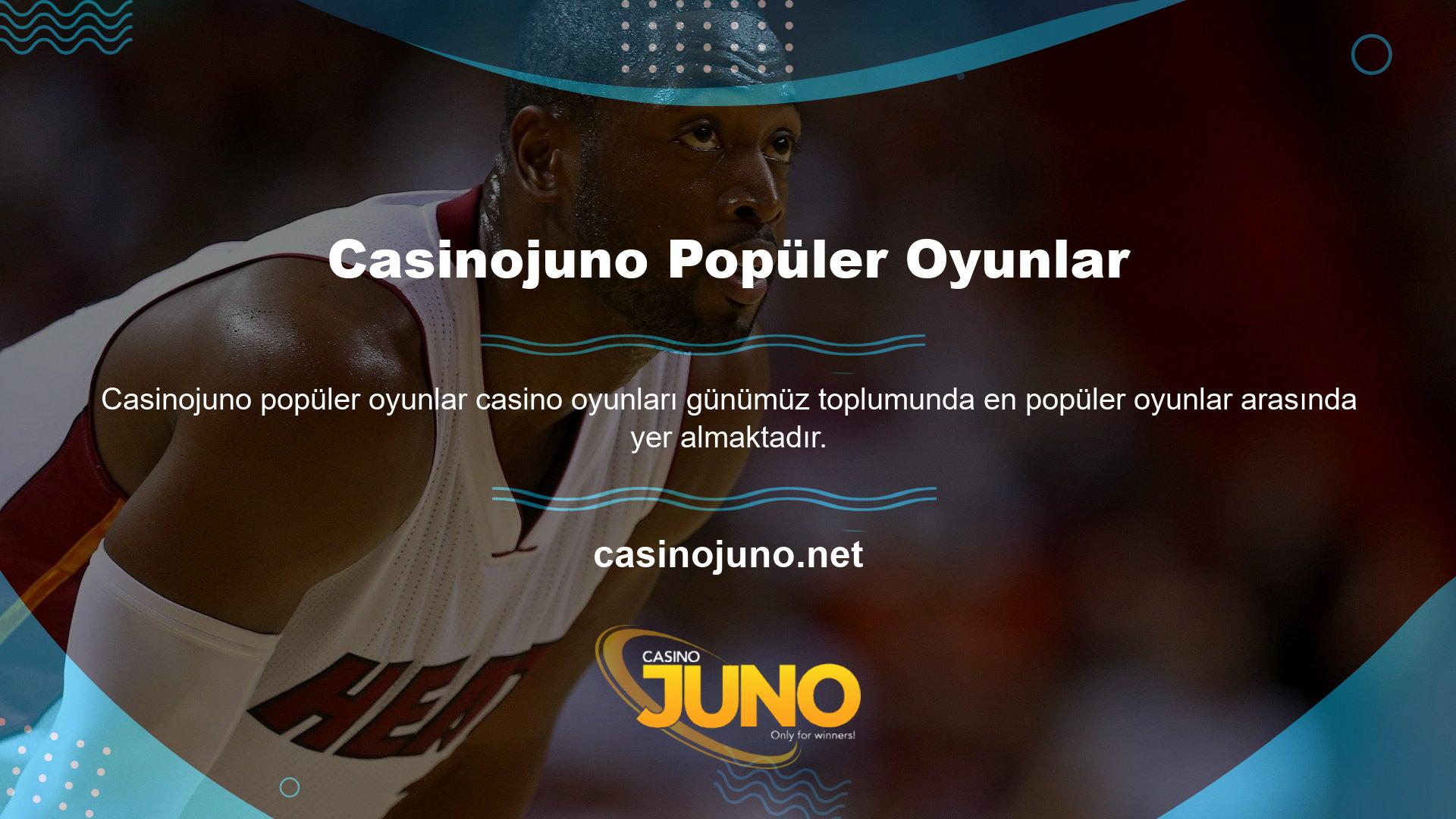 Casino oyunlarında ilk tercih olmasına rağmen Casinojuno hala üyelerine önemli miktarda para ayırıyor
